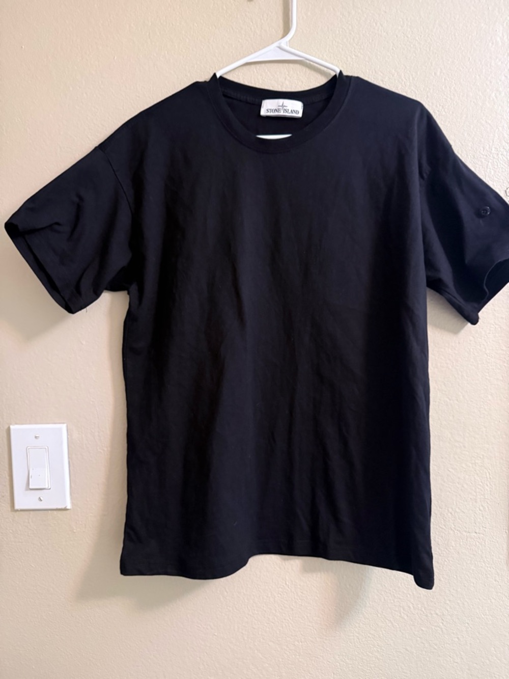 Stone Island Black Short Sleeve Crew T-Shirt